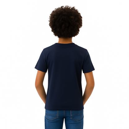 Boys' Cotton T-Shirt - Short Sleeve Solid - Multicolour (Pack of 1)