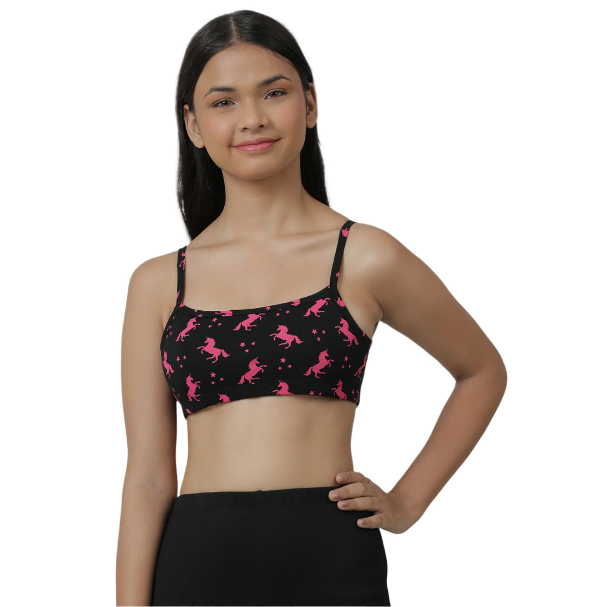 Beginners Bra - Unicorn All Over Print Pack of 3