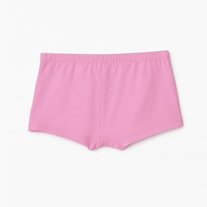 Girls' Cotton Boy Shorts - Weekdays Printed Pack of 7