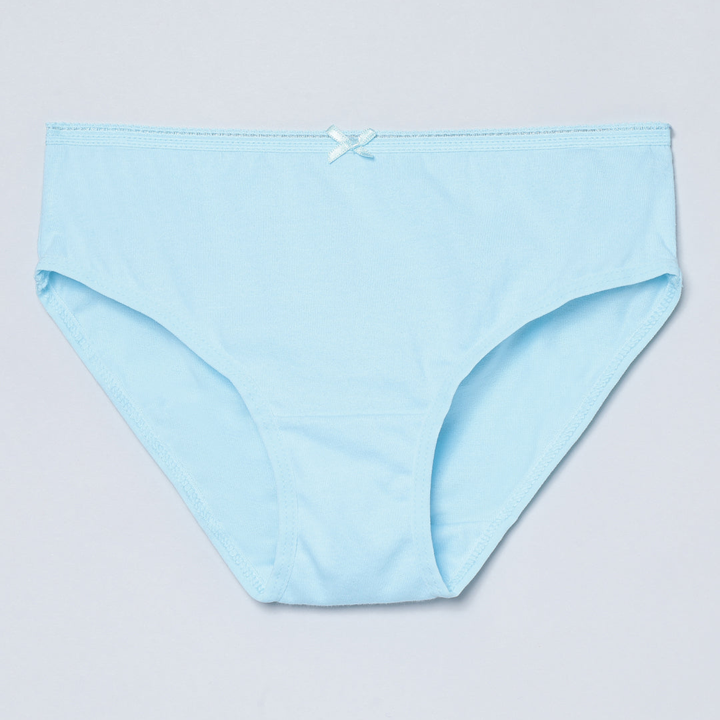 Girls' Cotton Brief - Unicorn All Over Print & Solid Multicolor Brief Pack of 6