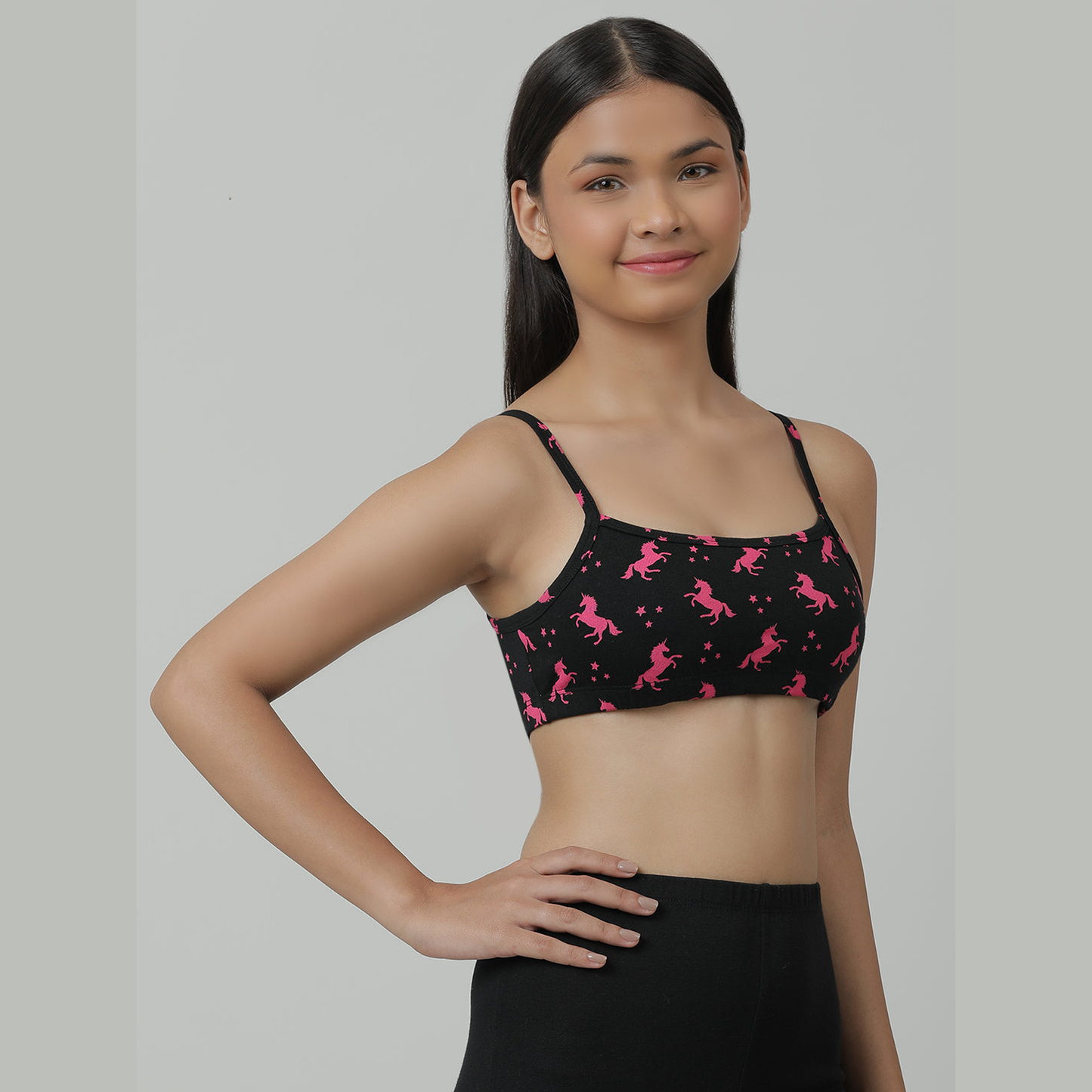 Beginners Bra - Unicorn All Over Print Pack of 3