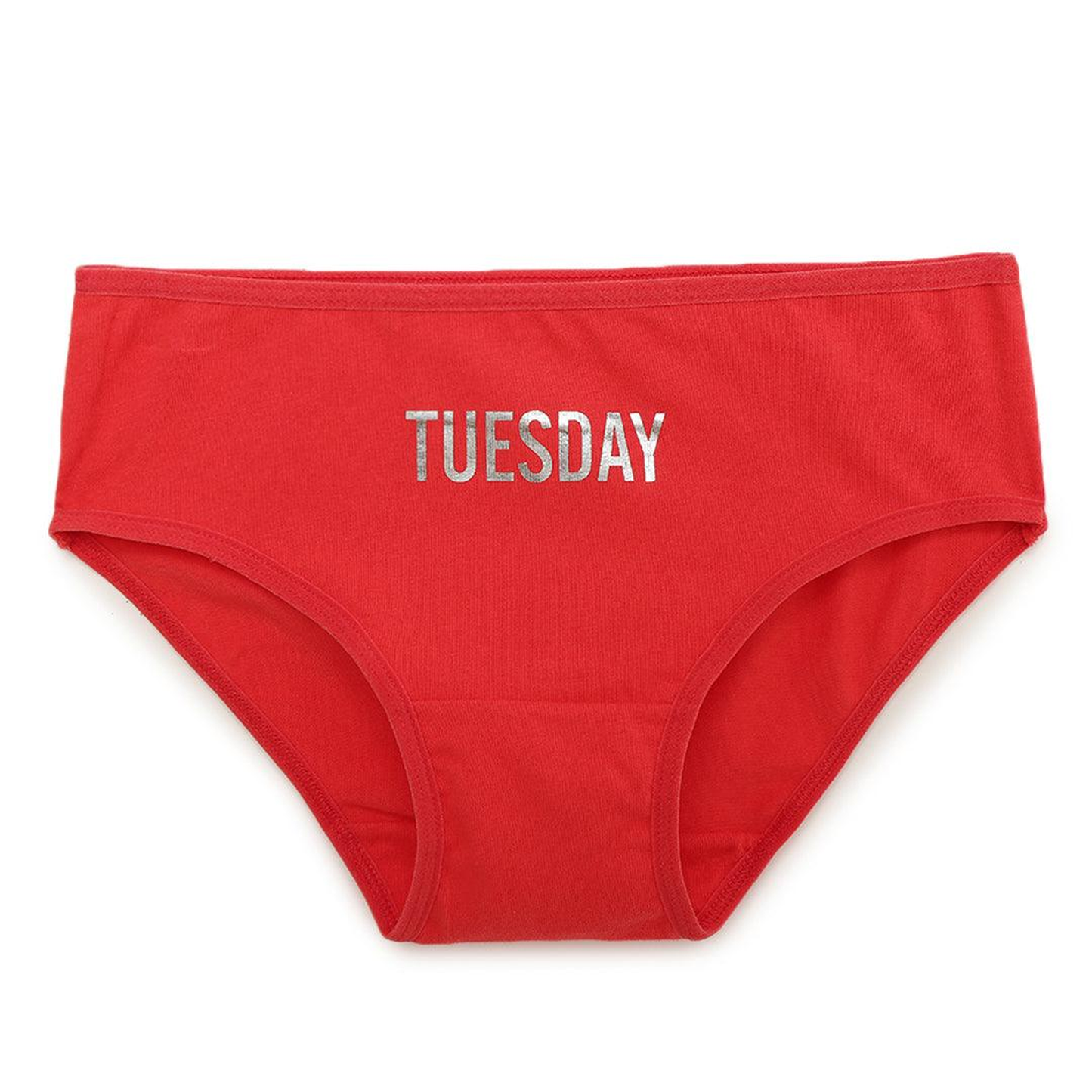 Girls' Cotton Brief - Weekdays Prints (Pack Of 7)
