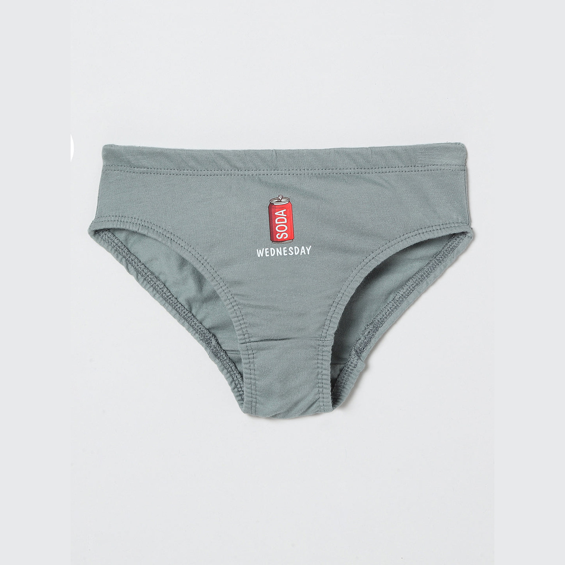 Boys' Cotton Brief - Weekdays Print (Pack of 7)