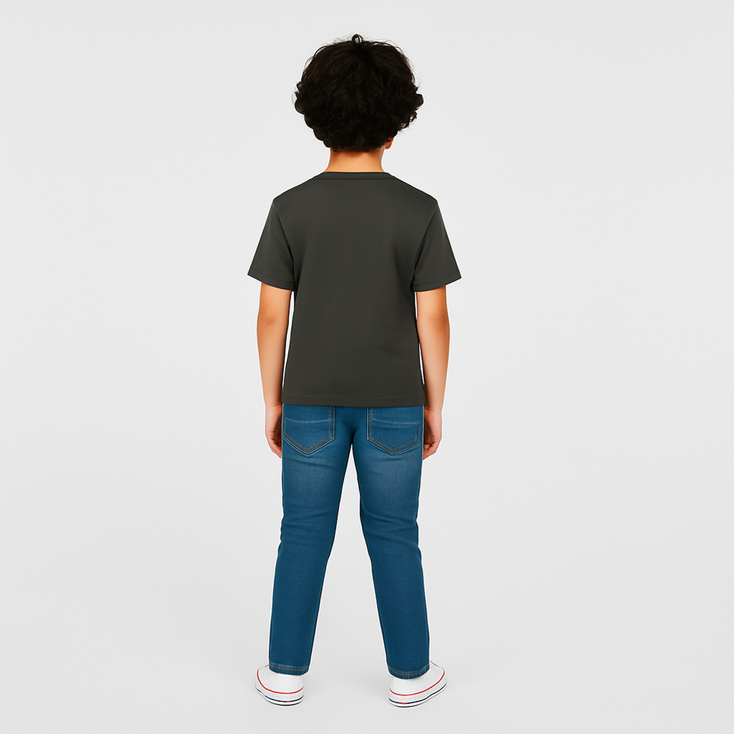 Boys' Cotton T-Shirt - Short Sleeve Solid - Multicolour (Pack of 1)