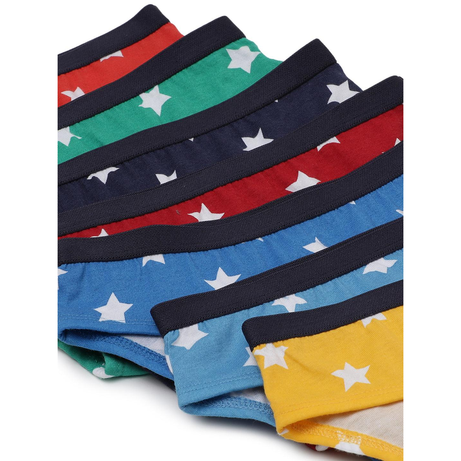 Boys' Cotton Brief - Star Prints (Pack of 7)