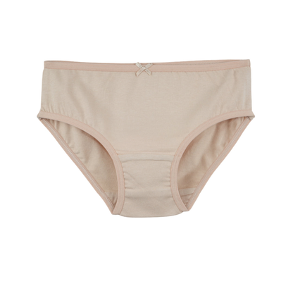 Girls' Cotton Brief _polka dot & Stripes Printed Brief Pack of 9