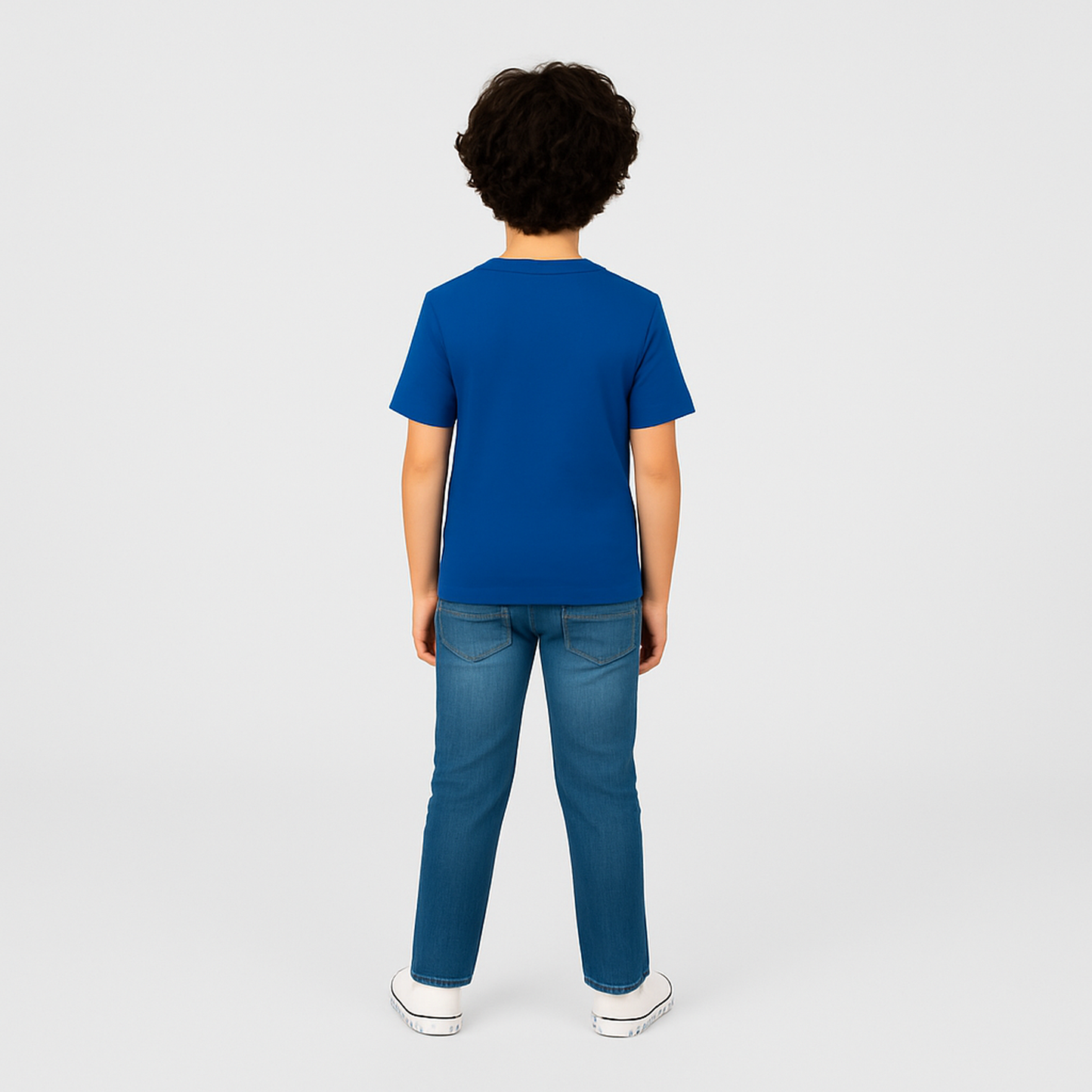 Boys' Cotton T-Shirt - Short Sleeve Solid - Multicolour (Pack of 1)