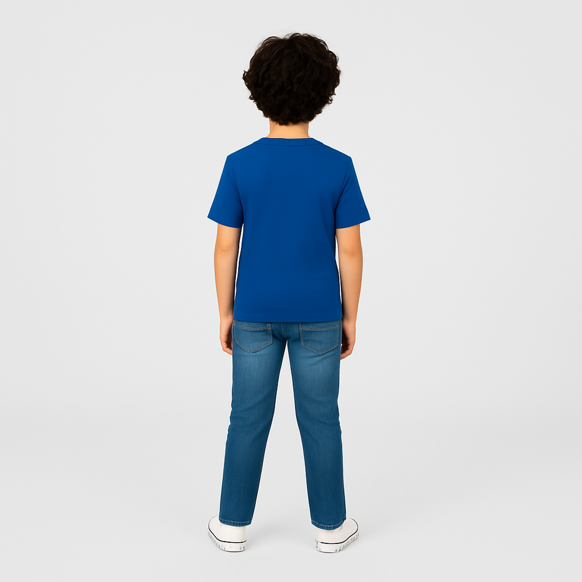 Boys' Cotton T-Shirt - Short Sleeve Solid - Multicolour (Pack of 1)