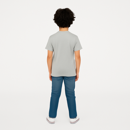 Boys' Cotton T-Shirt - Short Sleeve Solid - Multicolour (Pack of 1)