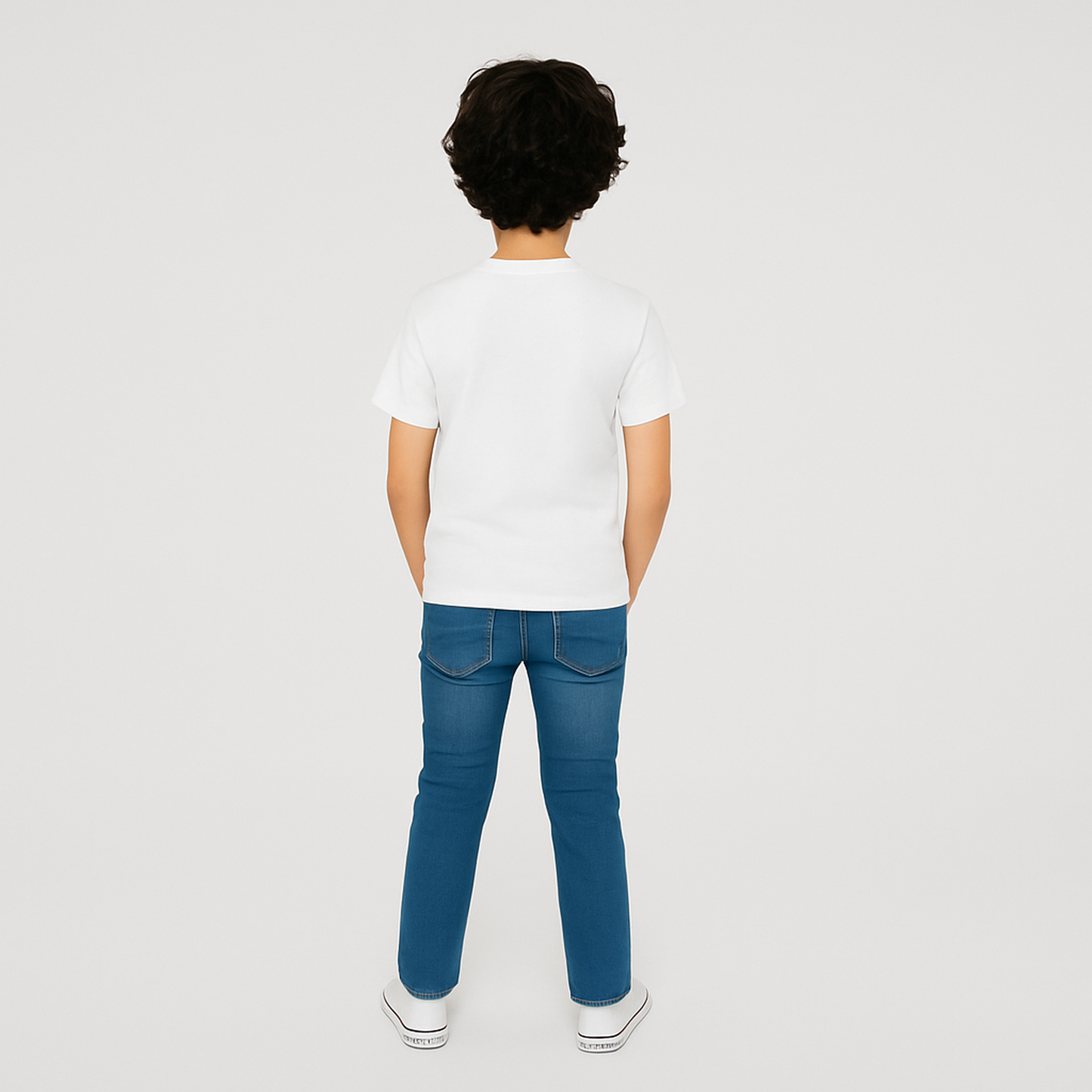 Boys' Cotton T-Shirt - Short Sleeve Solid - Multicolour (Pack of 1)