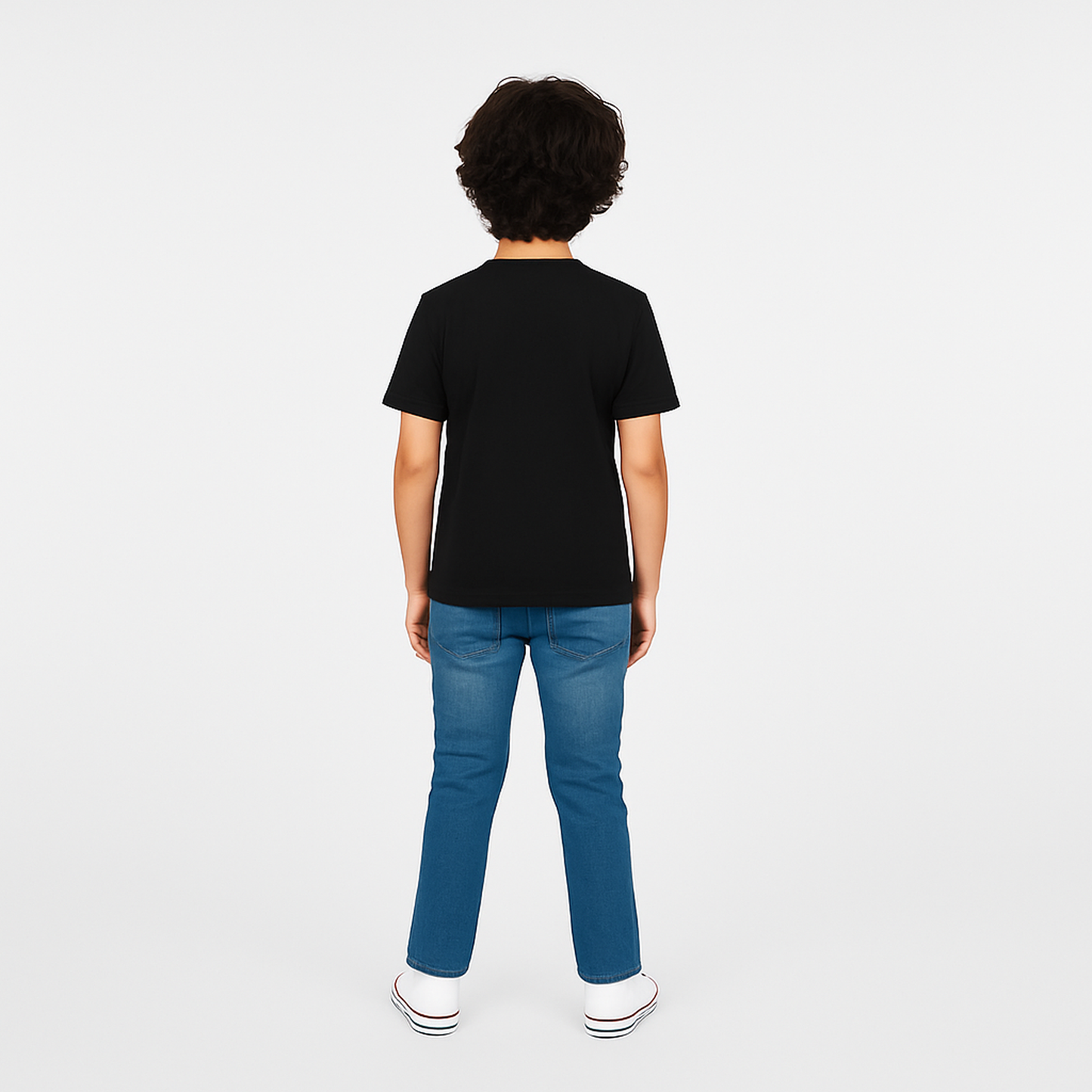 Boys' Cotton T-Shirt - Short Sleeve Solid - Multicolour (Pack of 1)
