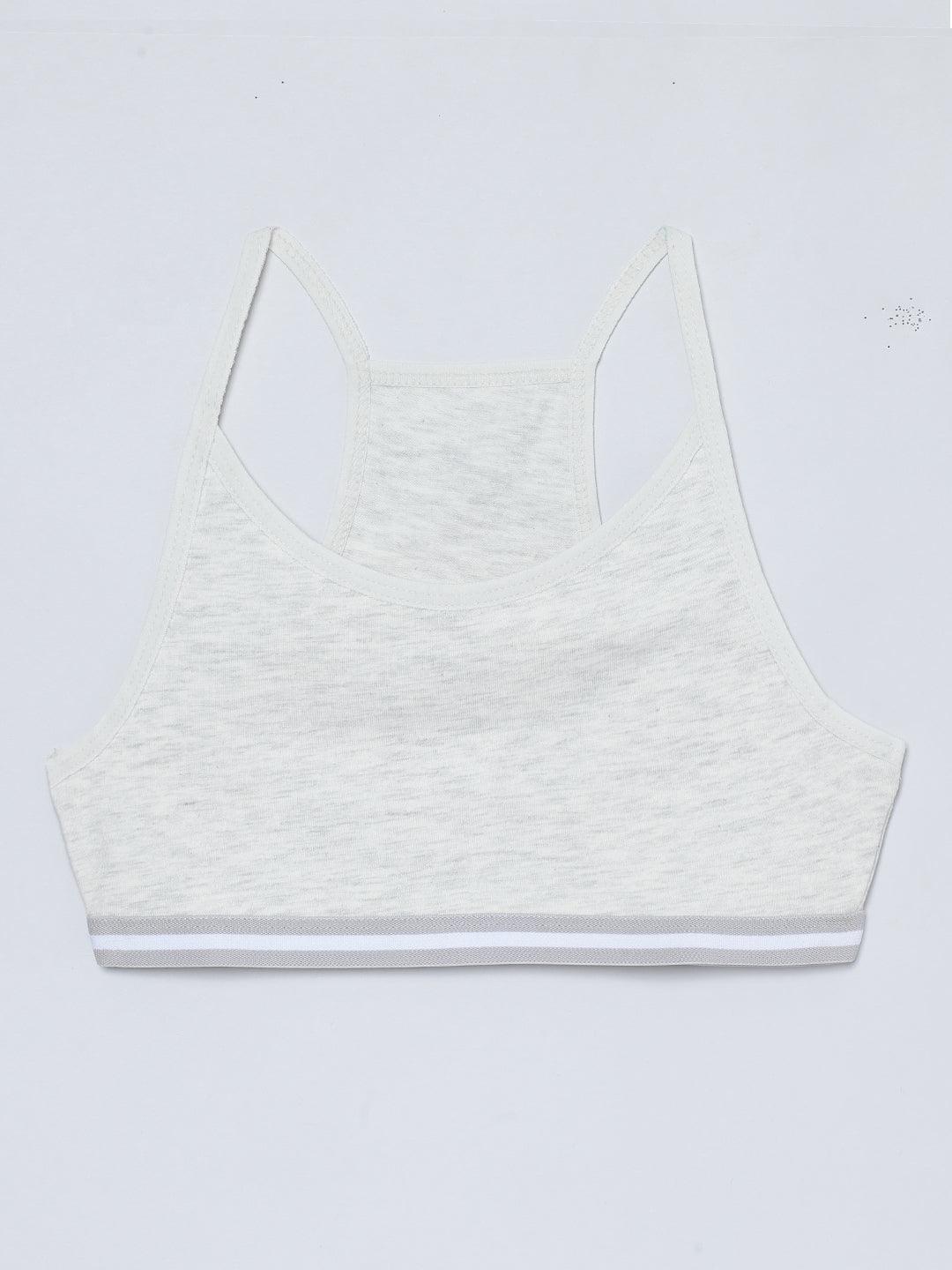 Racer Back Sport Bra - Solid Multicolor Pack of 2.