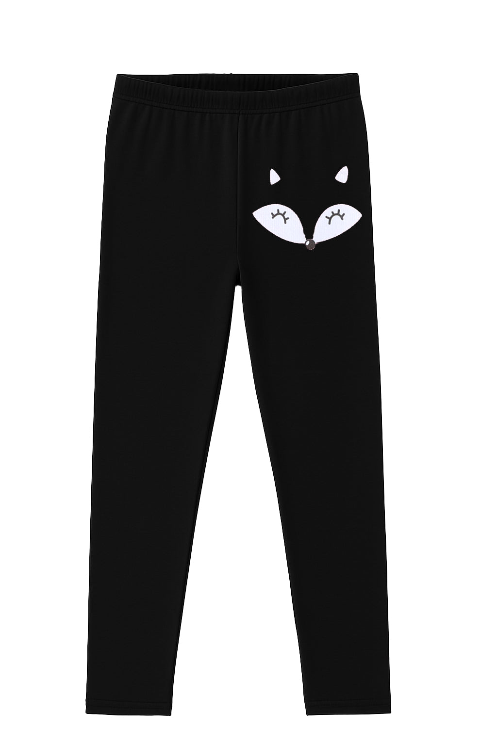 Girls Leggings Animal Placement Print Pack Of 2