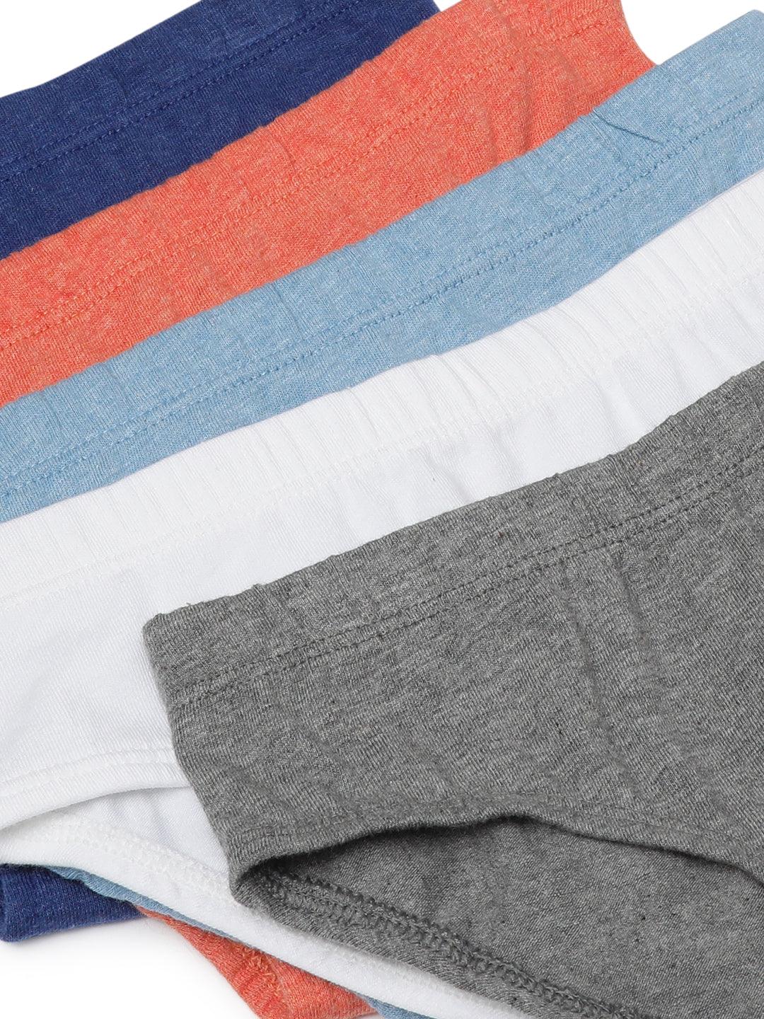 Boys Brief - Solid Multi-colour (Pack of 5).