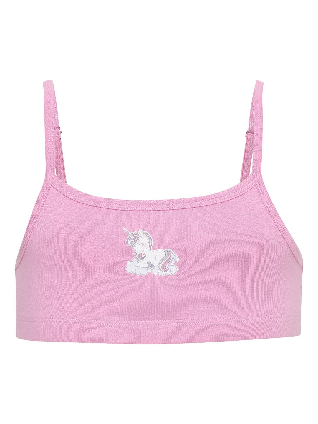 Beginners Bra - Unicorn Print  (Pack of 2).