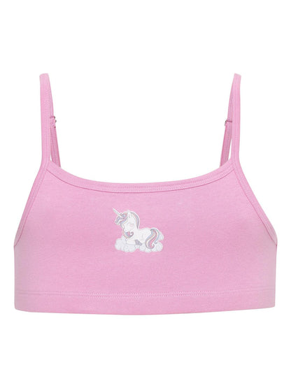Beginners Bra - Unicorn Print  (Pack of 2).