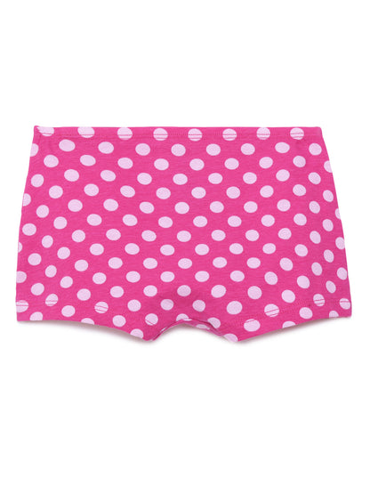 Girls Boyshorts - Dark Pink & Light Pink (Pack of 2).