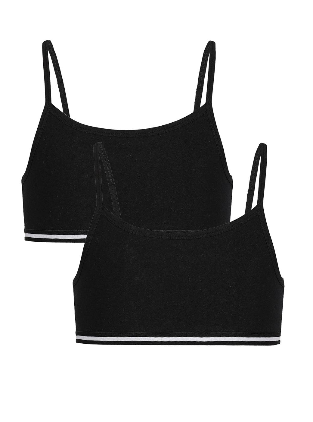 Beginners Bra - Black (Pack of 2).