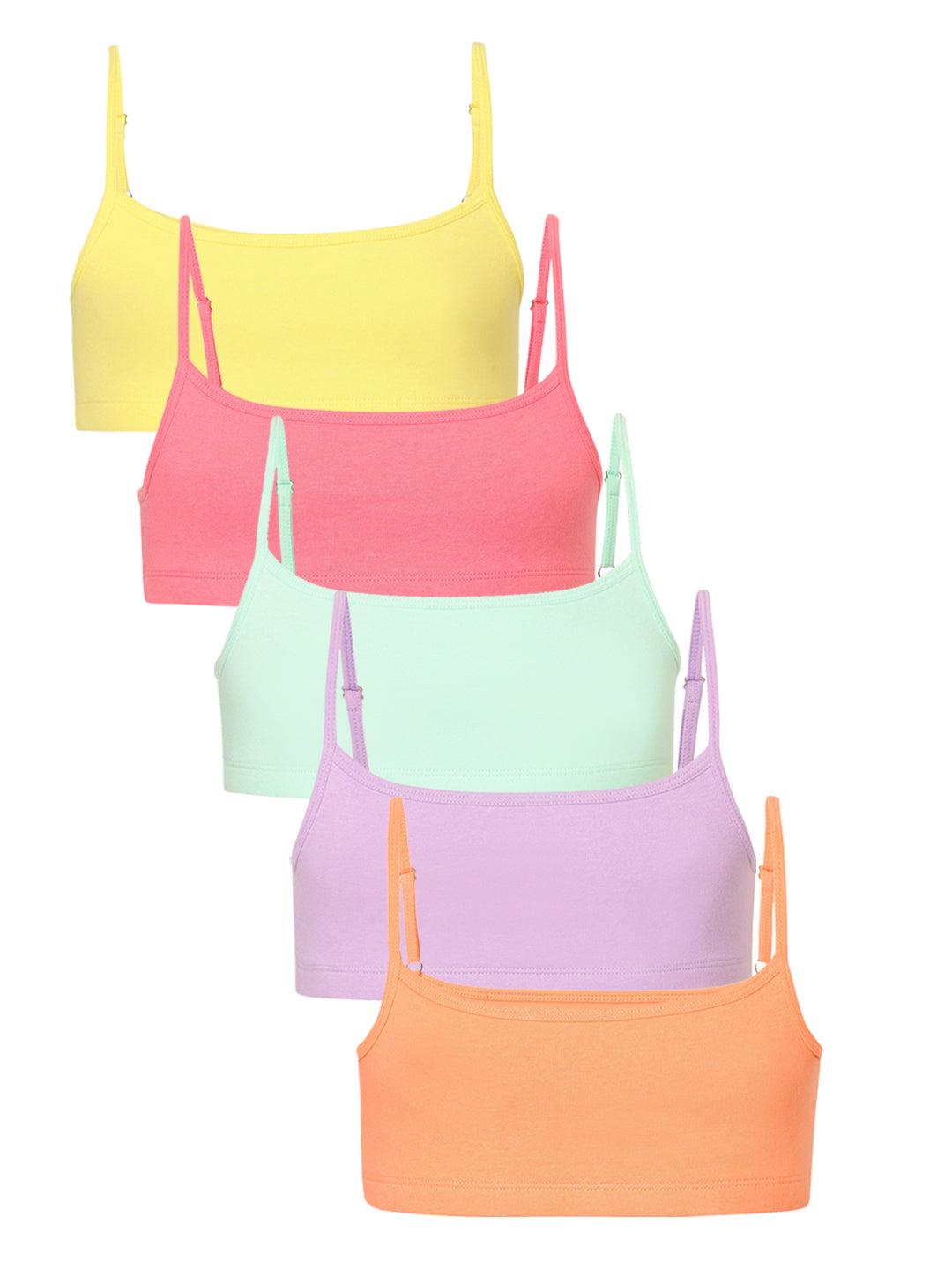 Beginners Bra - Multicolor (Pack of 5).