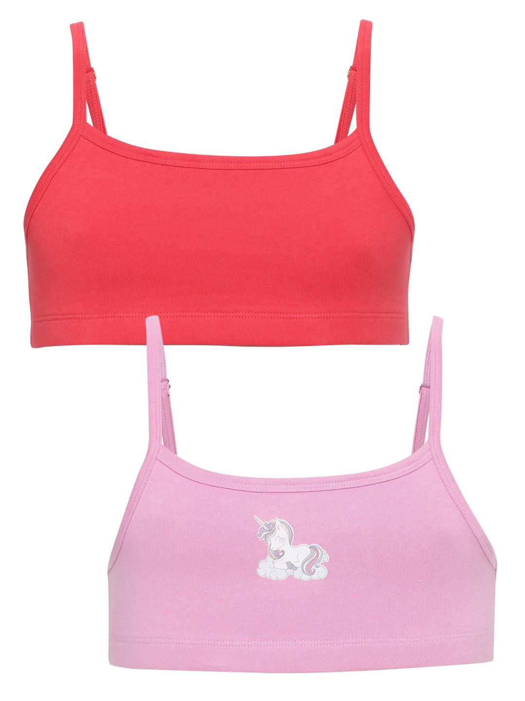 Beginners Bra - Unicorn Print  (Pack of 2).