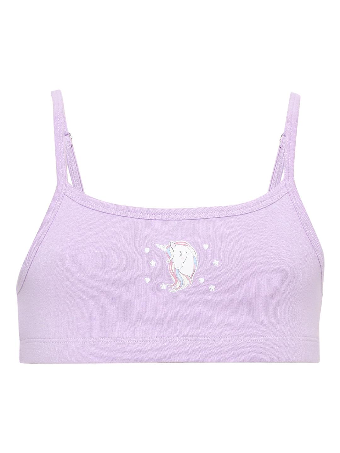 Beginners Bra - Unicorn Print  (Pack of 2).