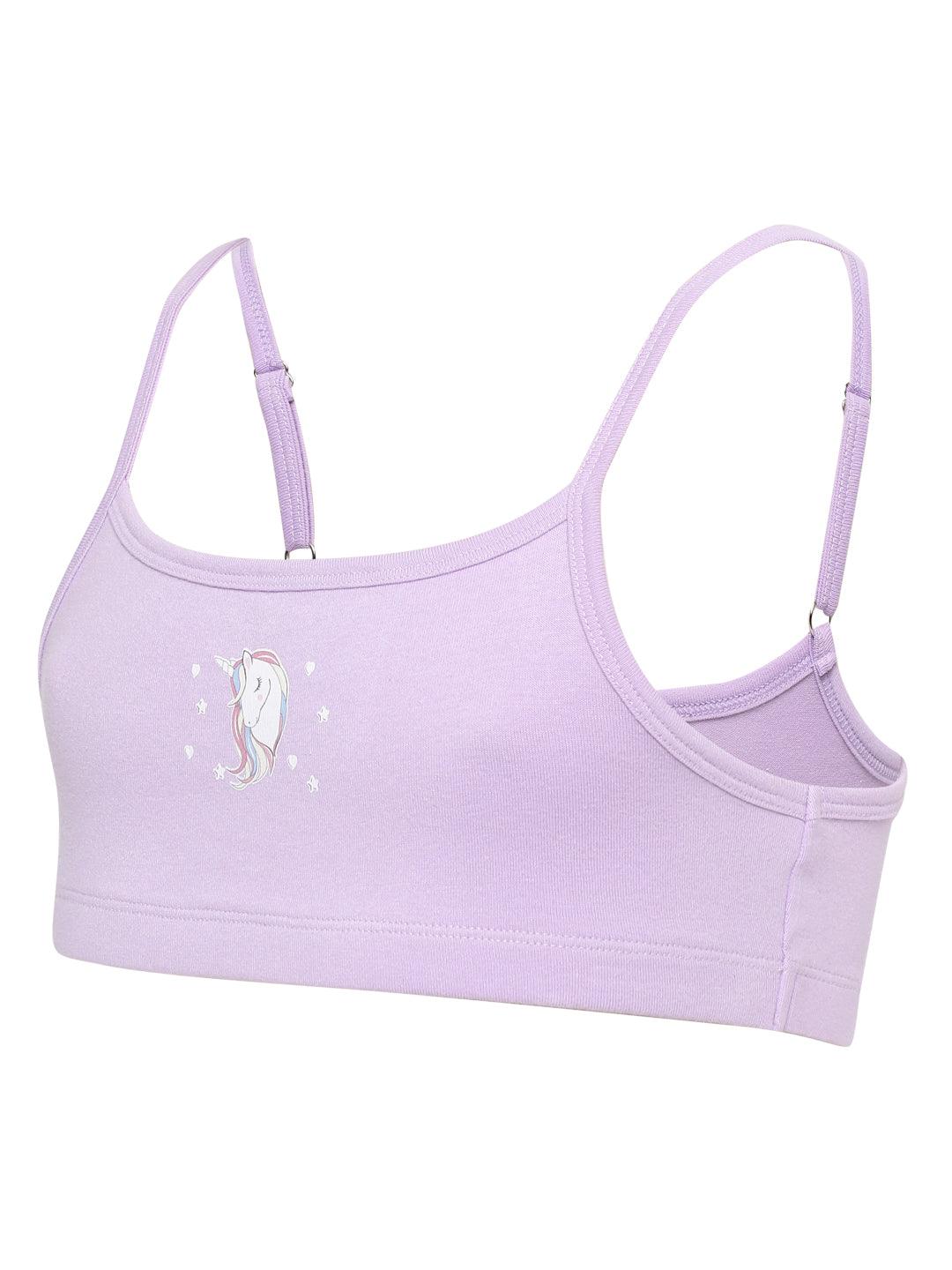 Beginners Bra - Unicorn Print  (Pack of 2).