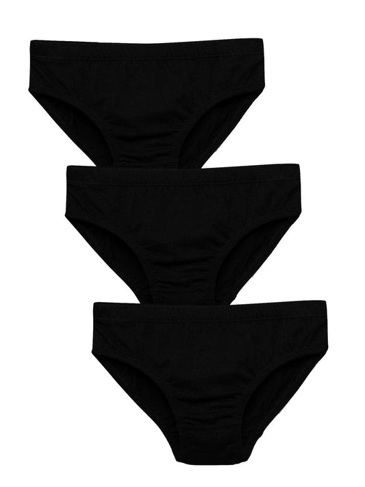 Boys Brief - Black (Pack of 3).