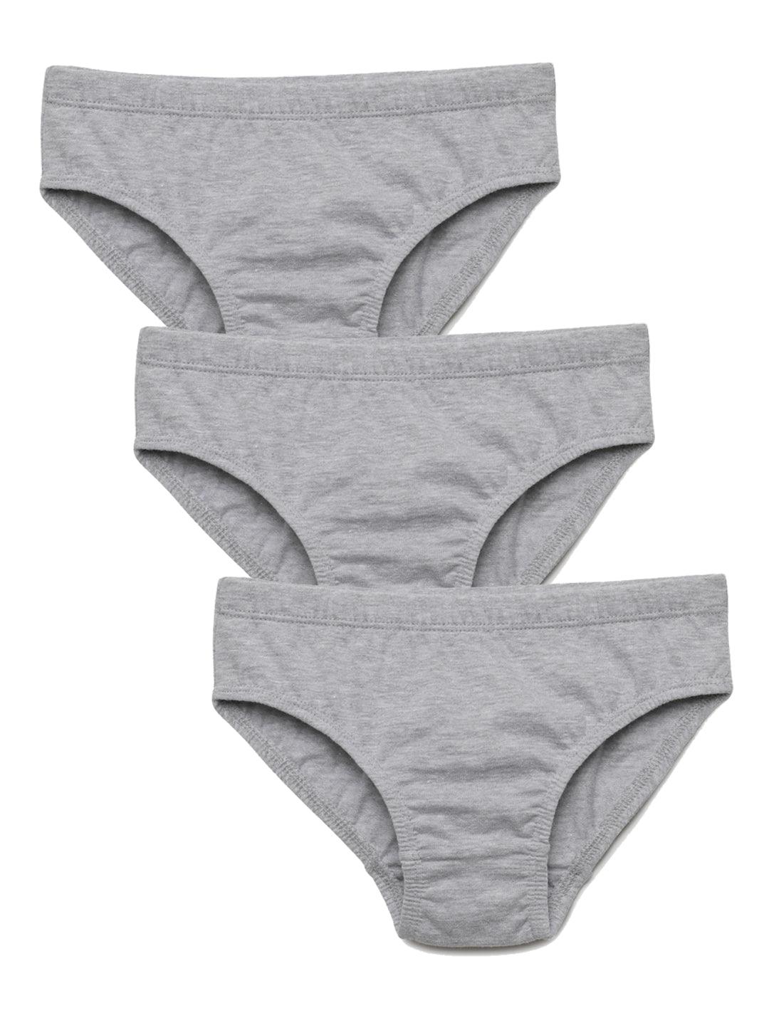 Boys Brief - Grey (Pack of 3).