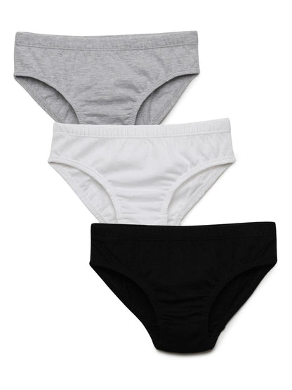 Boys Brief - Solid Multi-colour (Pack of 3).