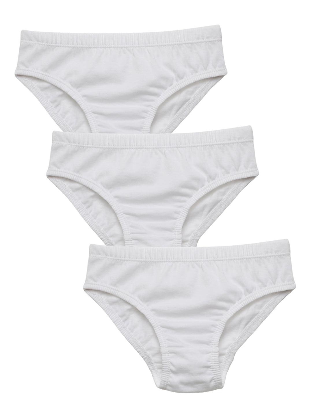Boys Brief - White (Pack of 3).