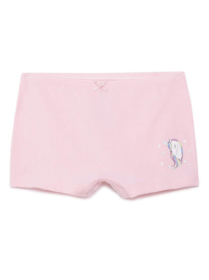 Girls Boyshorts - Unicorn Prints (Pack of 2).