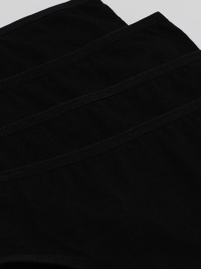 Girls Brief - Black (Pack of 5).